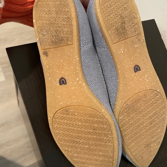 Rothy’s The Point Something’s Blue Metallic- gently used. Size 7.5 - Picture 6 of 6